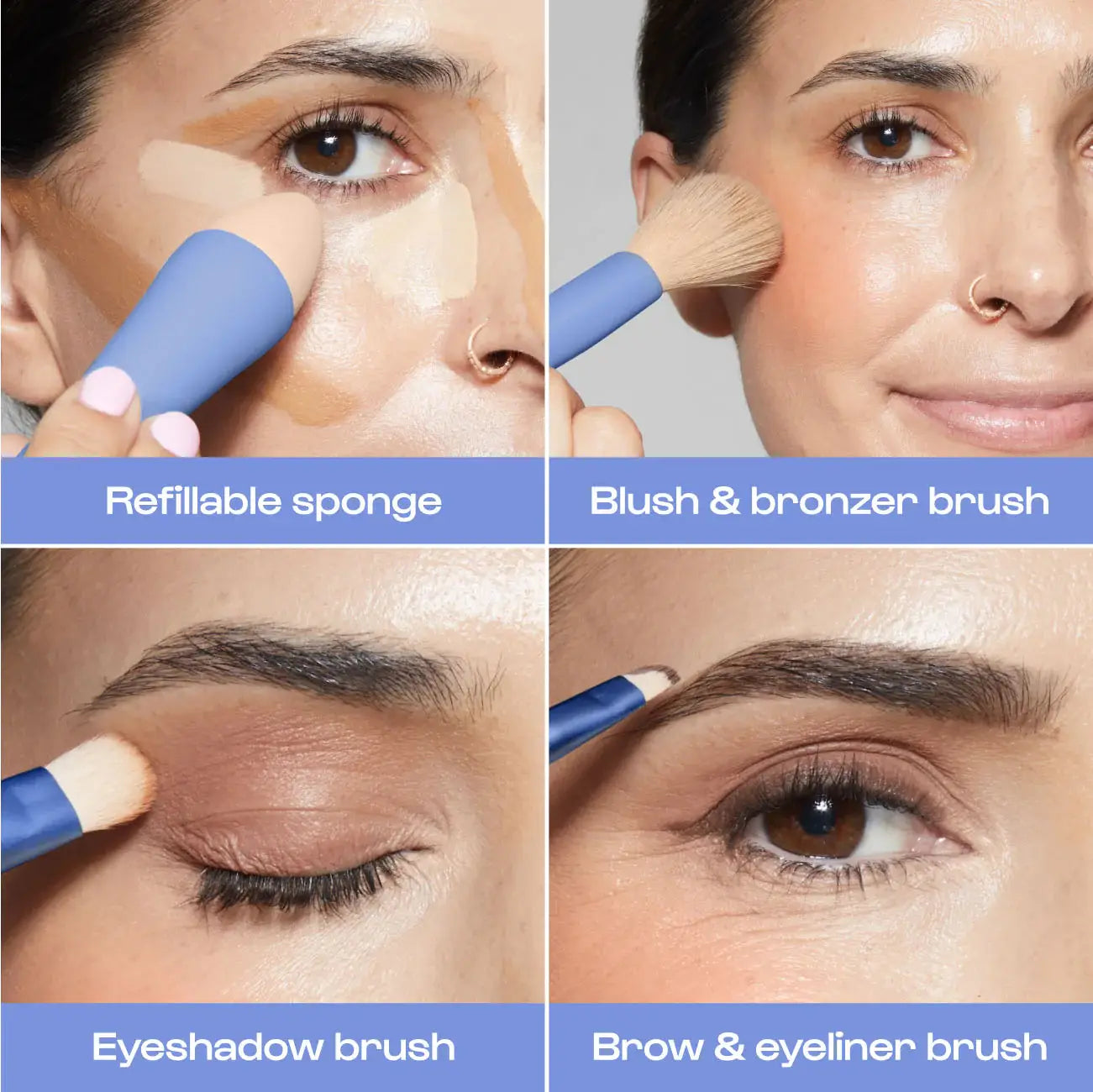 Multi-Tasker - 4-in-1 Makeup Brushes | Beauty Tools | Brush