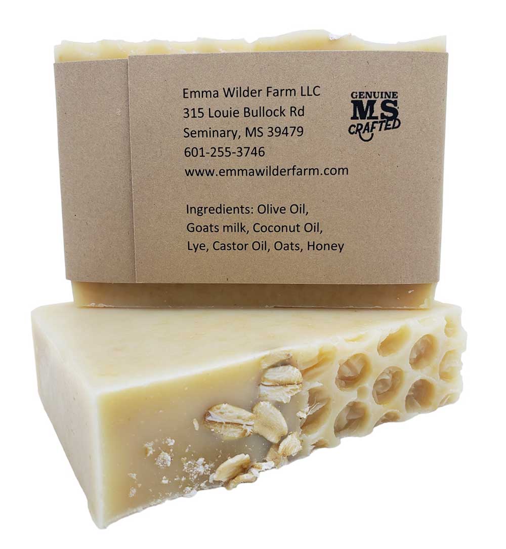 Oats & Honey Goat Milk Soap Bar