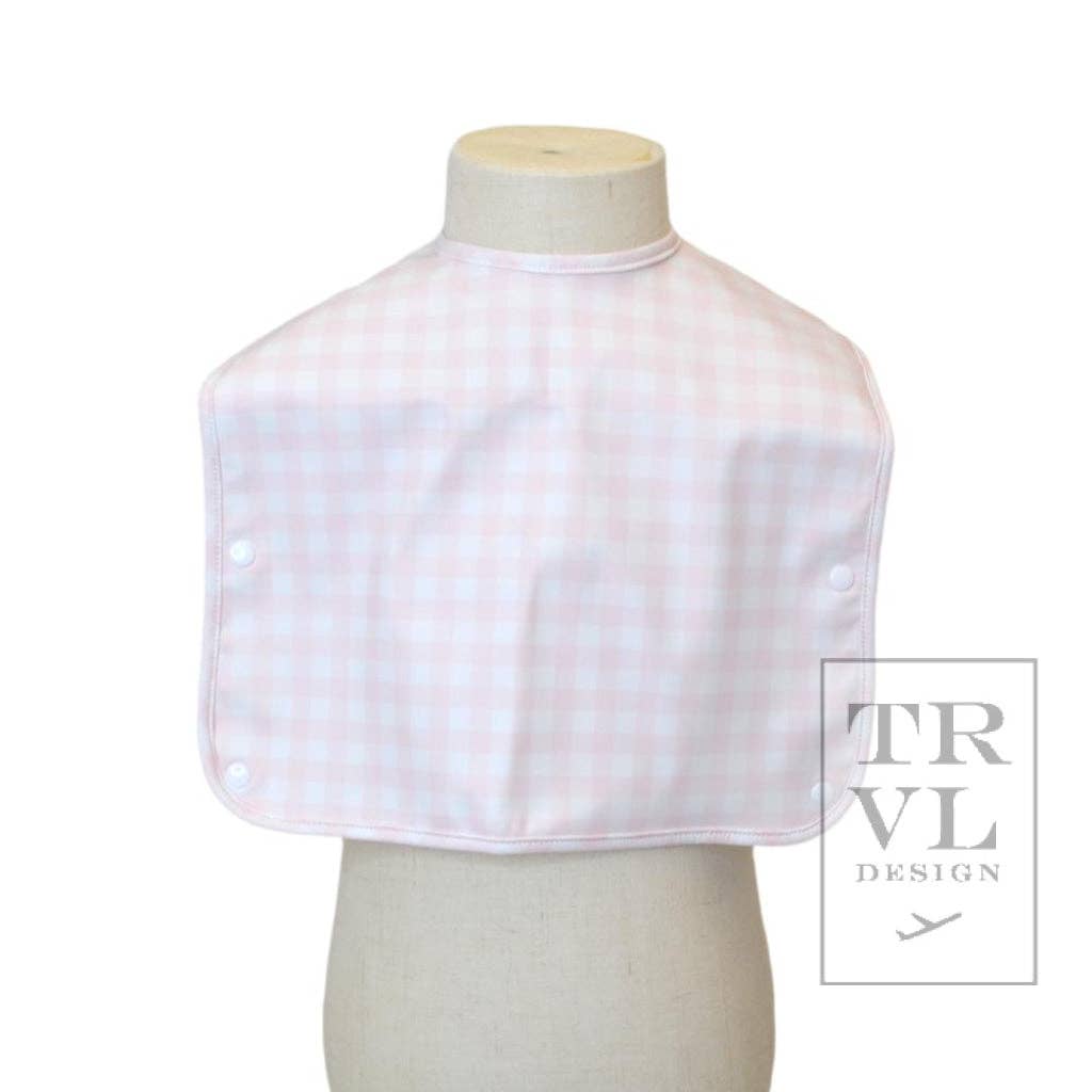 Best Bib - Pimlico Check Pink *2 Pc Pre-pack*: Pimlico Check Pink