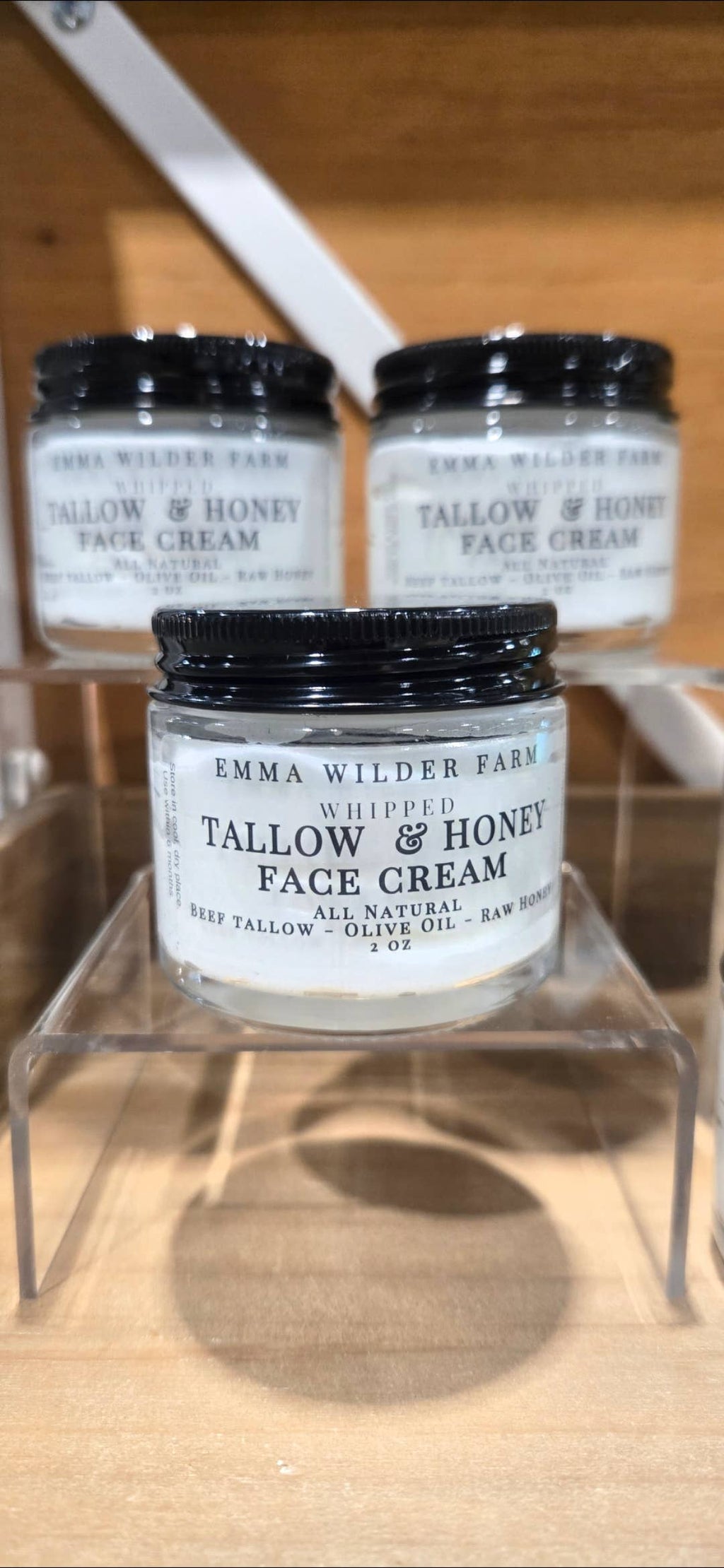 Whipped Tallow and Honey Face Cream