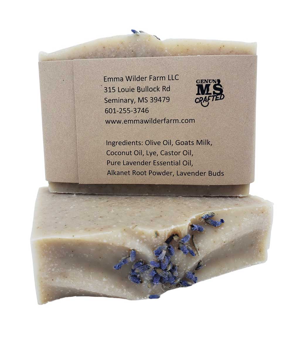 Lavender Goat Milk Soap Bar