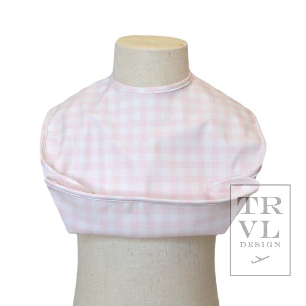 Best Bib - Pimlico Check Pink *2 Pc Pre-pack*: Pimlico Check Pink