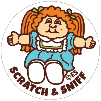 Baby Powder Doll EverythingSmells Scratch & Sniff Stickers