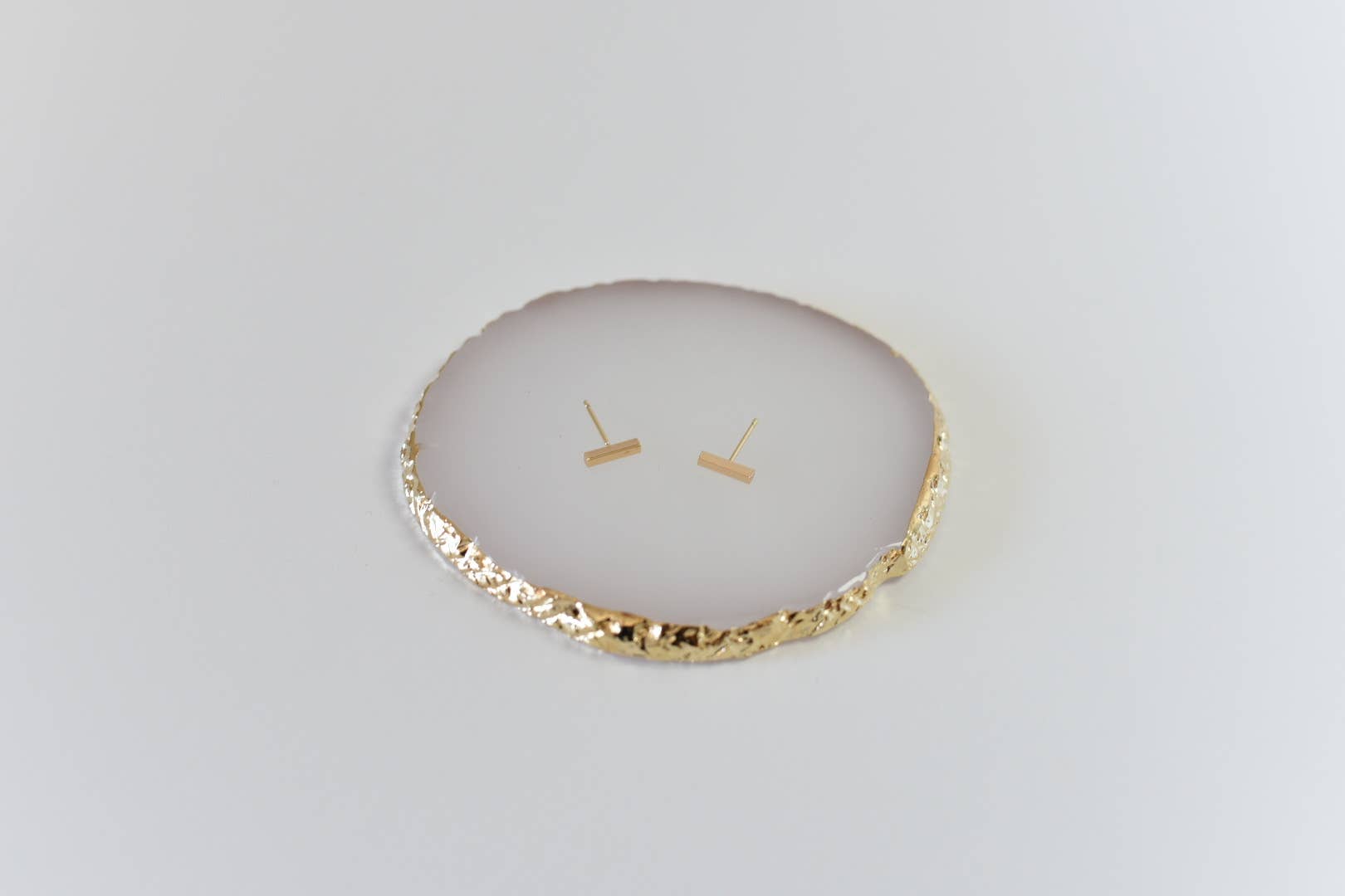 The Maisy 18k gold plated stud earrings- dainty