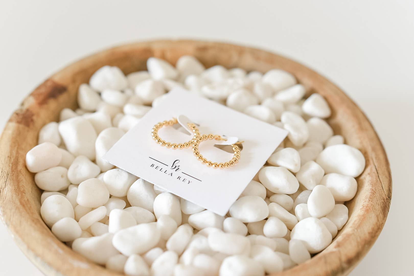 Vivi 18k gold plated hoops -earrings- hypoallergenic