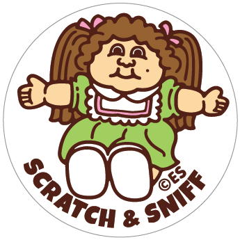 Baby Powder Doll EverythingSmells Scratch & Sniff Stickers