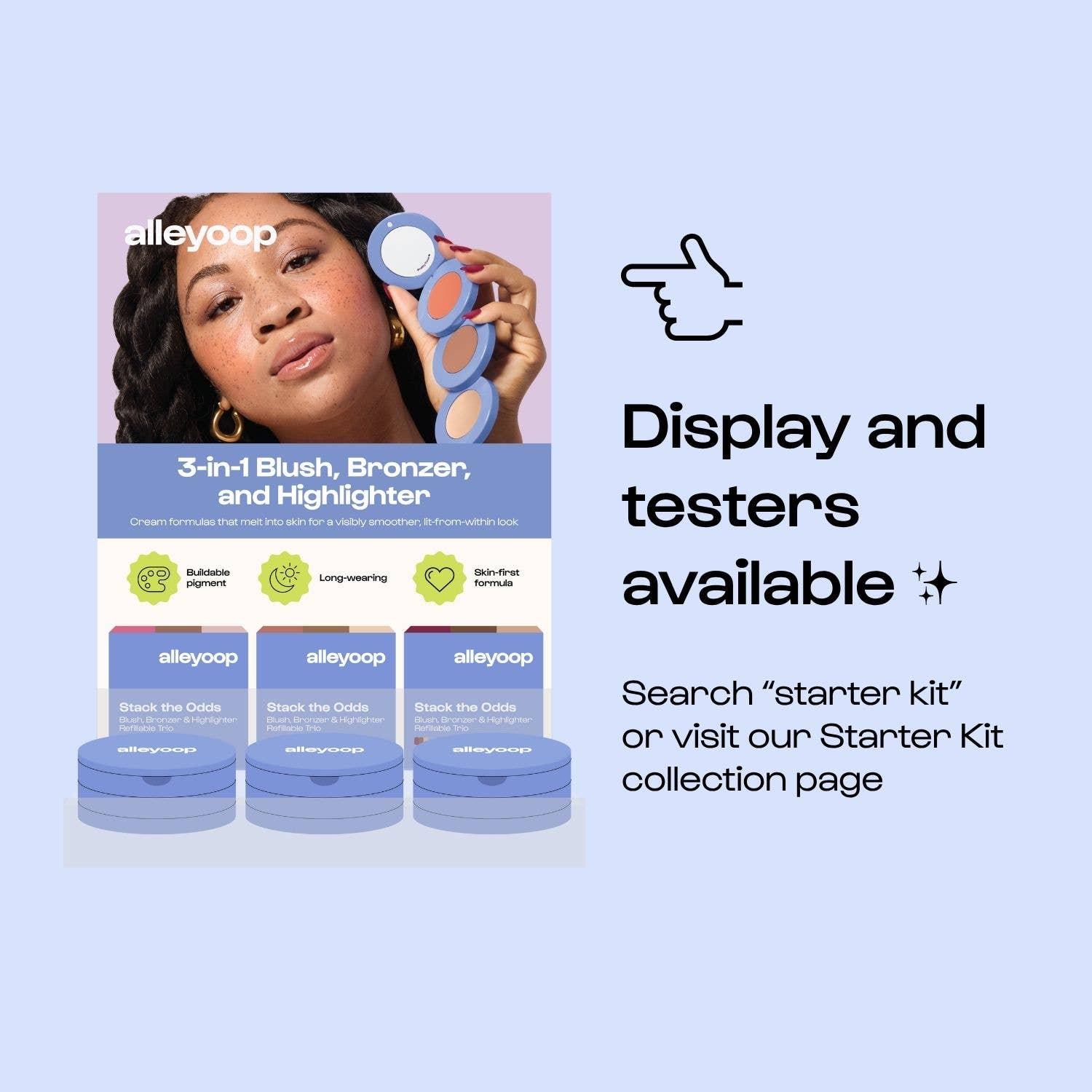 Sassy Pants Stack the Odds Blush/ Bronzer/ Highlighter: Sassy Pants