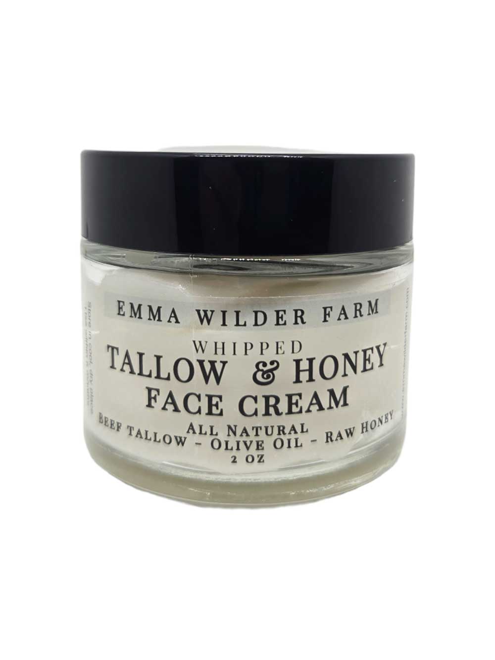 Whipped Tallow and Honey Face Cream