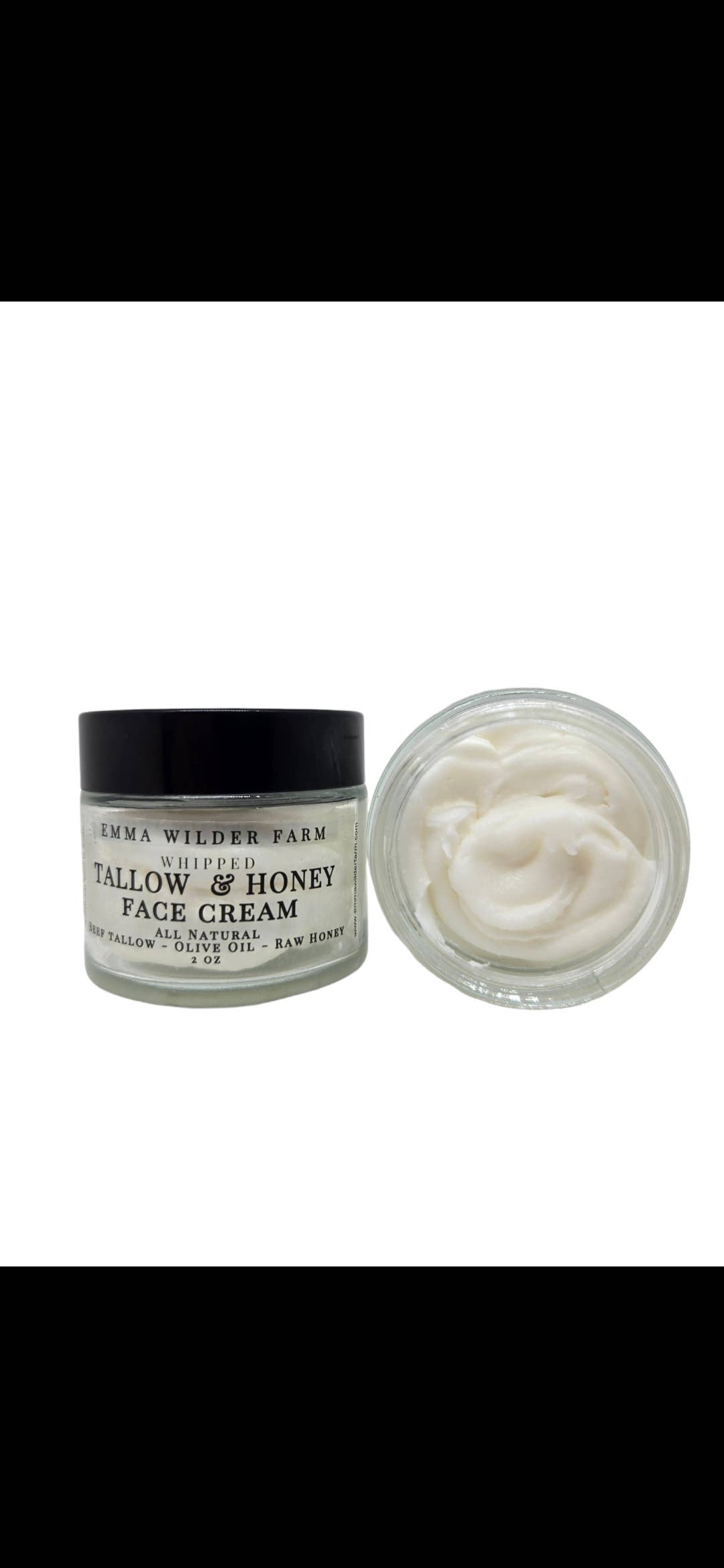 Whipped Tallow and Honey Face Cream