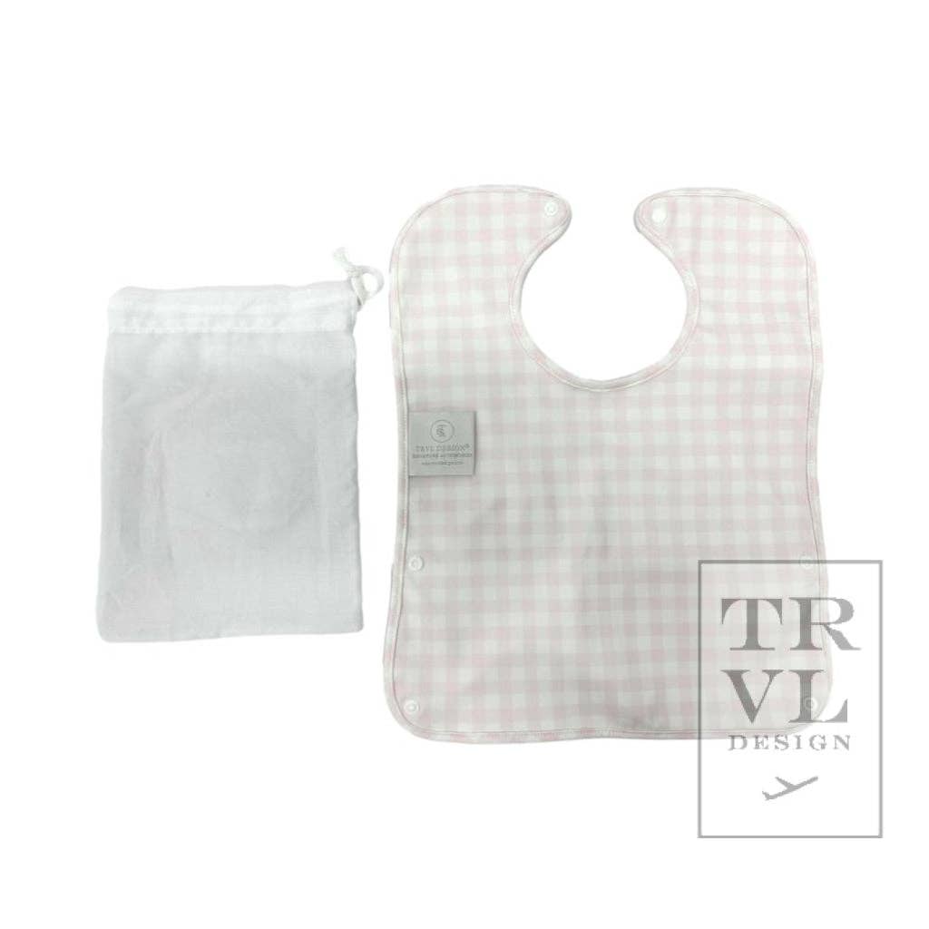 Best Bib - Pimlico Check Pink *2 Pc Pre-pack*: Pimlico Check Pink