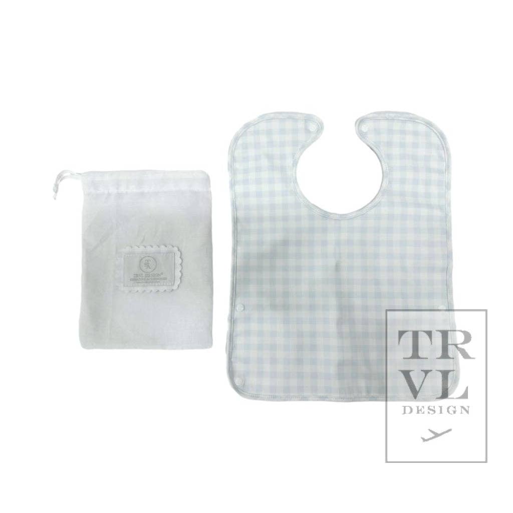 Best Bib - Pimlico Check Blue *2 Pc Pre-Pack*