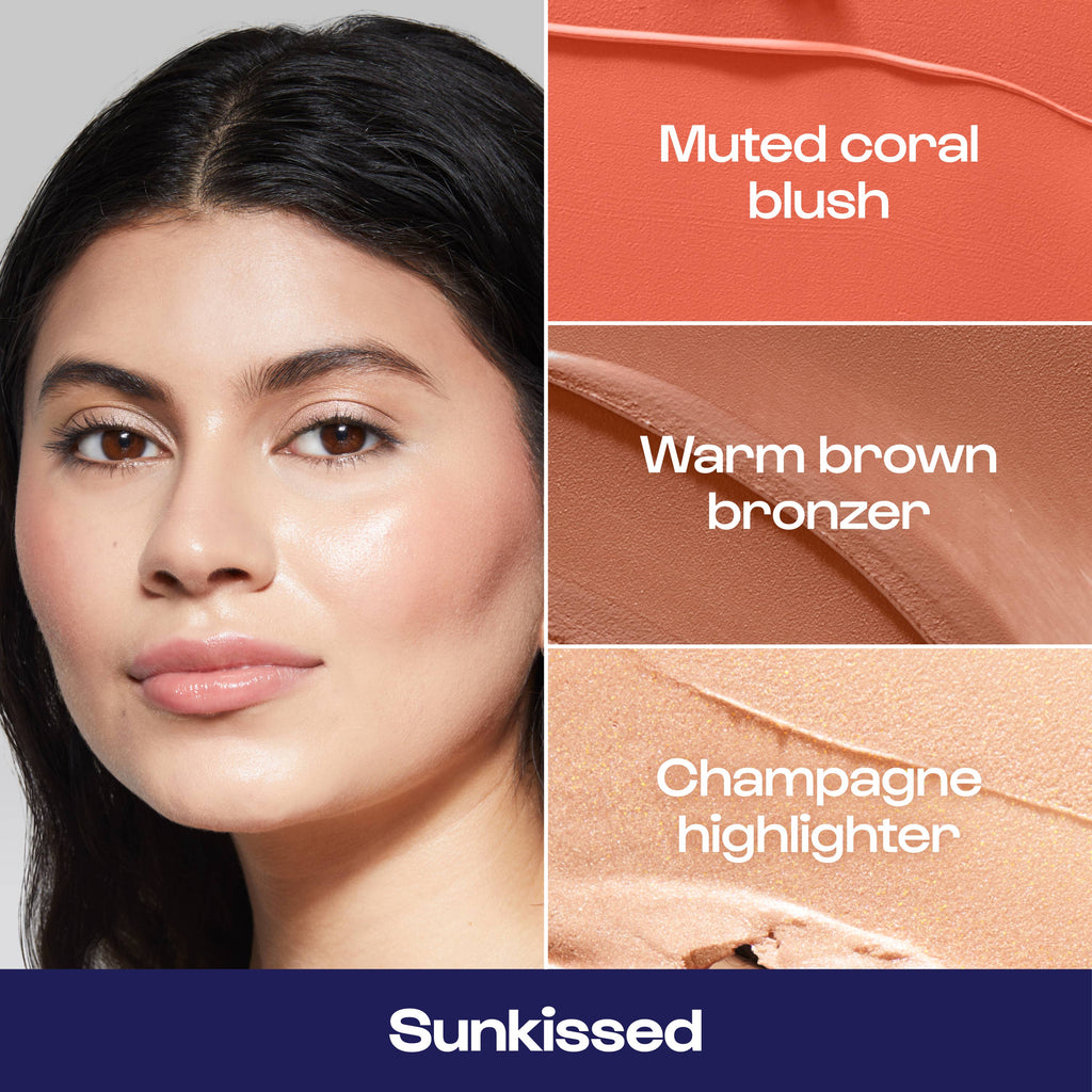 Sunkissed Stack the Odds Blush/ Bronzer/ Highlighter: Sunkissed